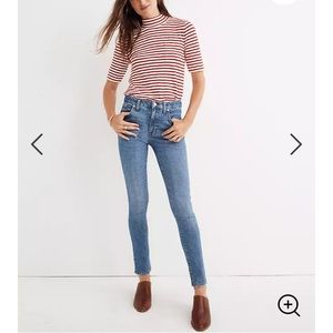 Madewell Mid Rise Skinny Eco Jeans  Regina Wash
